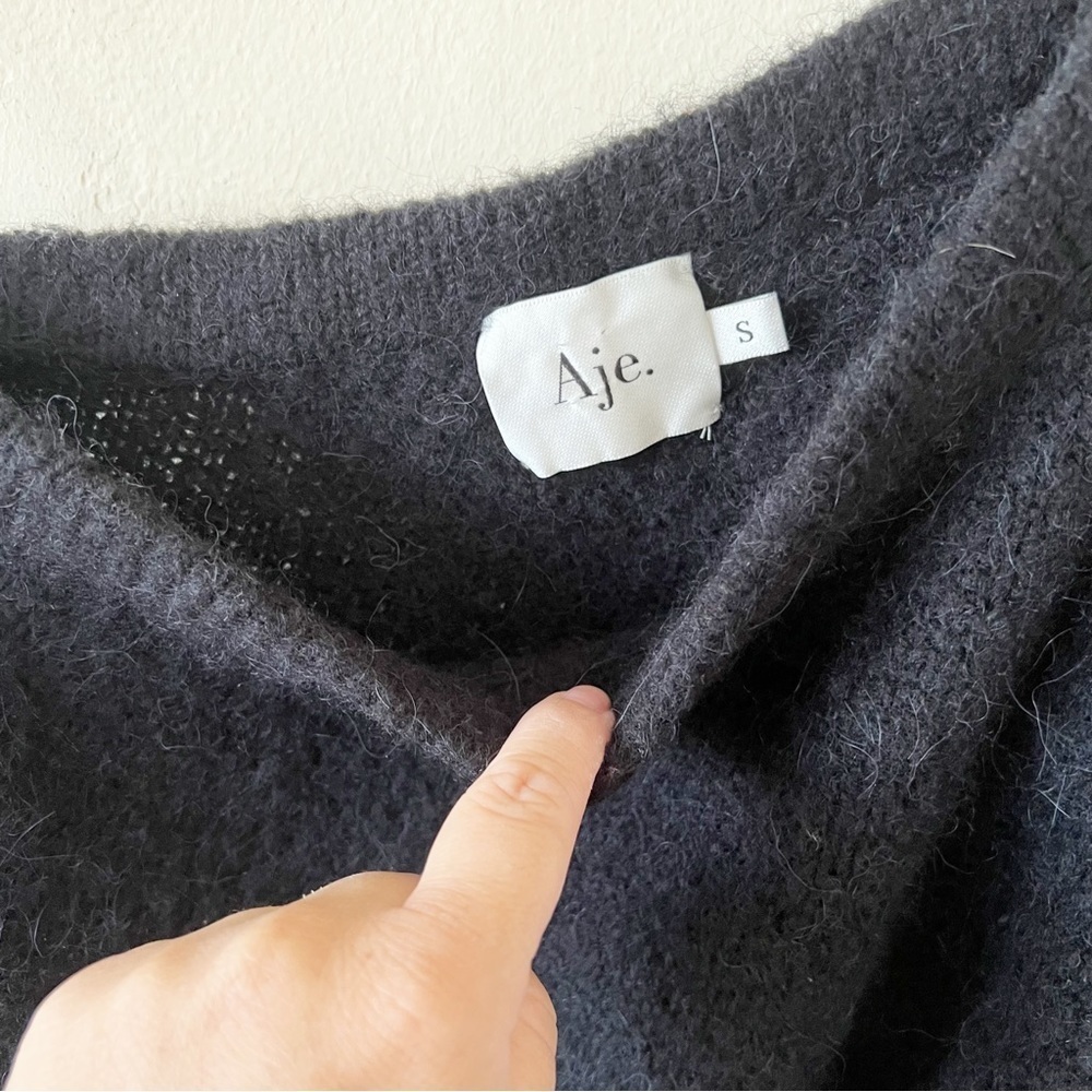 Aje Motocyclette One-Shoulder Midi Dress - Picture 4 of 5